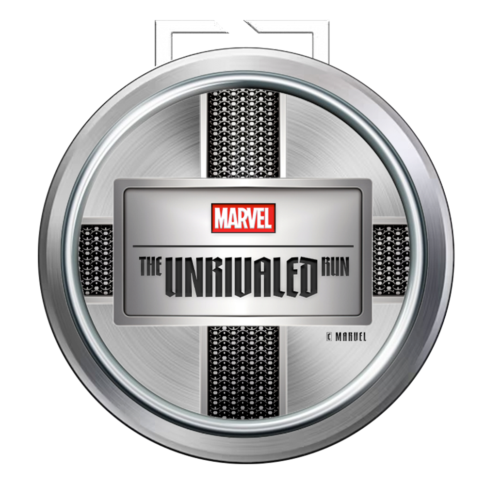 Dr. Doom finisher medal — back